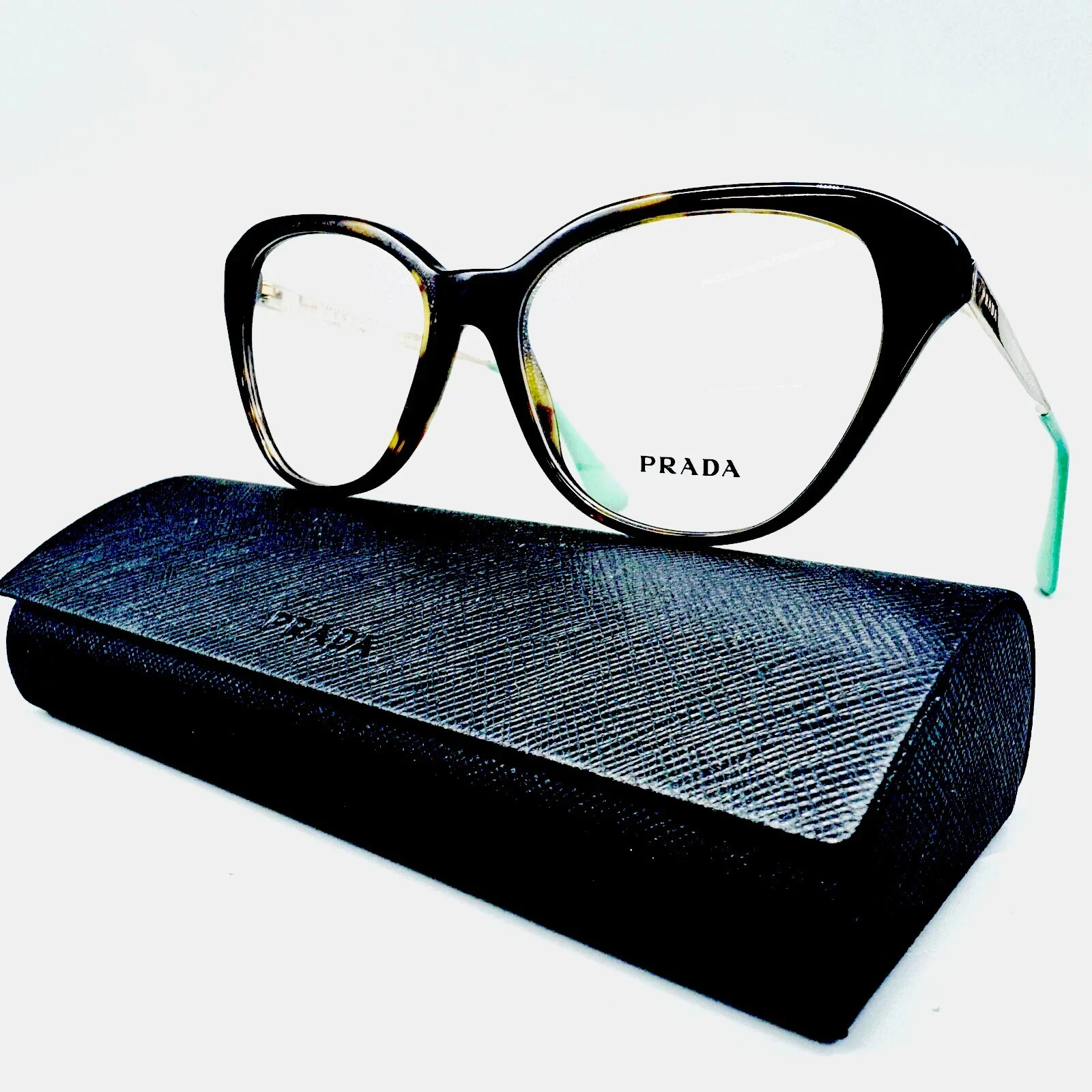 Prada VPR 28S 2AU-101 Women Eyeglasses -52-16-140mm- Havana- 100% Authentic