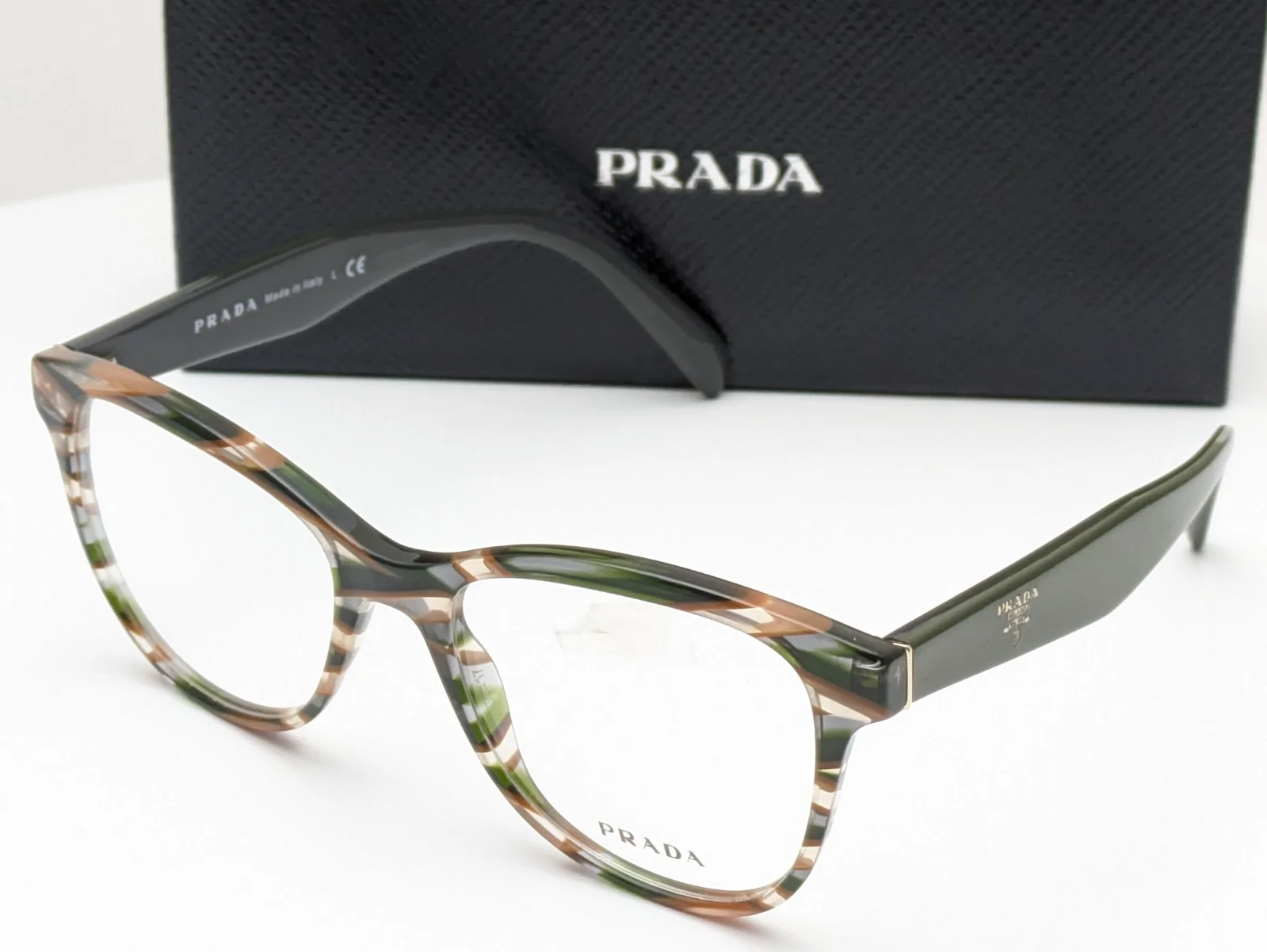 Prada VPR 28S 2AU-101 Women Eyeglasses -52-16-140mm- Havana- 100% Authentic 4