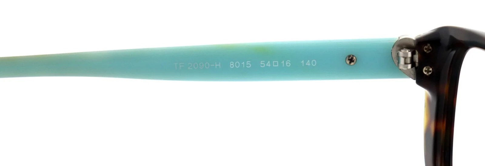 TIFFANY & CO TF2090-H 8015 54mm Brown Havana Blue Eyeglasses Frames Italy 4